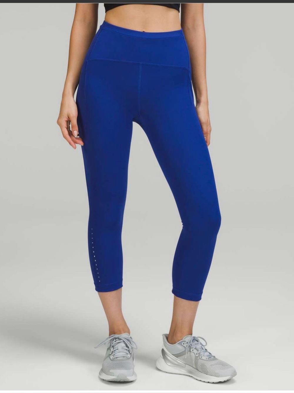 NWOT Lululemon Swift Speed High Rise Crop Leggings 21” - dark blue
